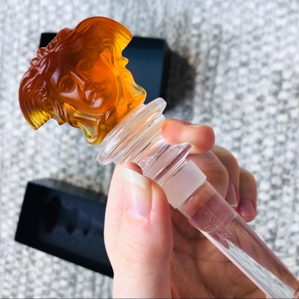 ROSENTHAL VERSACE MEDUSA HEAD WINE BOTTLE STOPPER